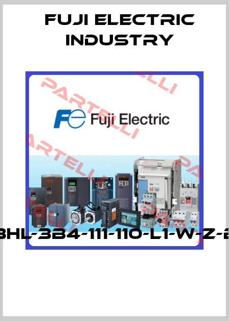 BHL-3B4-111-110-L1-W-Z-B  Fuji Electric Industry