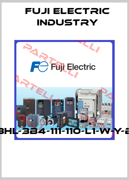 BHL-3B4-111-110-L1-W-Y-B    Fuji Electric Industry