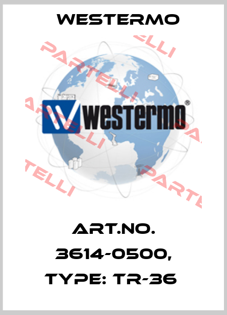 Art.No. 3614-0500, Type: TR-36  Westermo