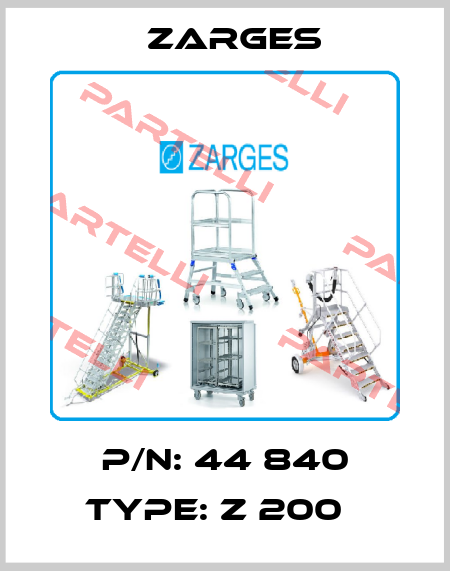 P/N: 44 840 Type: Z 200   Zarges
