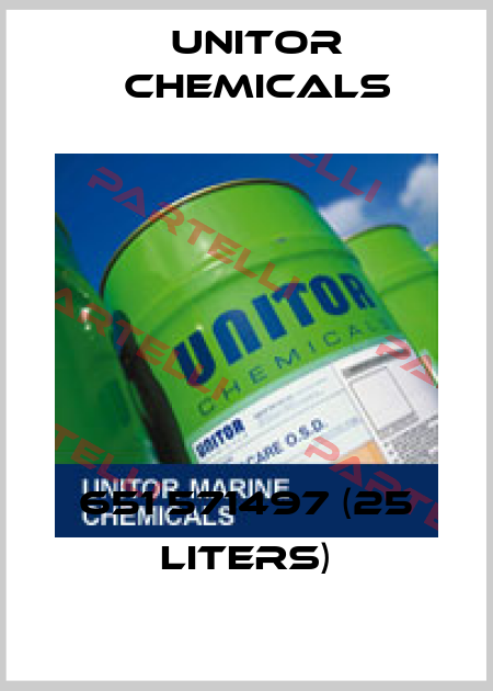 651 571497 (25 Liters)  Unitor Chemicals