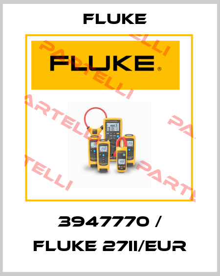 3947770 / Fluke 27II/EUR Fluke