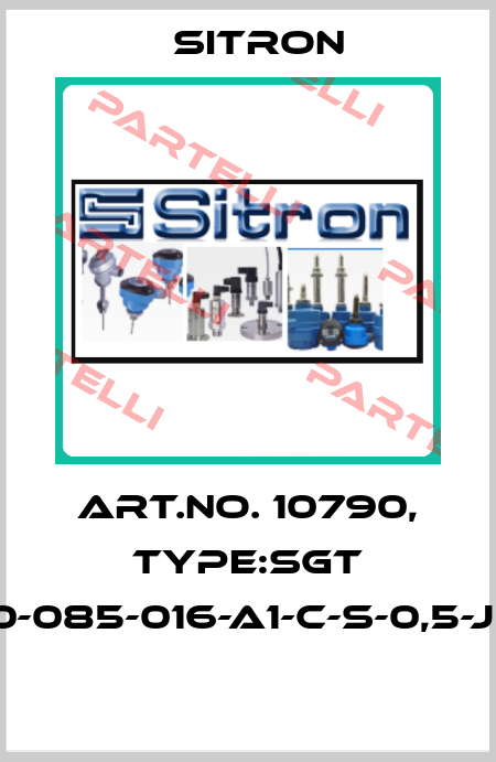 Art.No. 10790, Type:SGT 10-085-016-A1-C-S-0,5-J5  Sitron