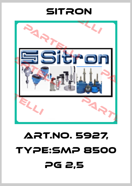 Art.No. 5927, Type:SMP 8500 PG 2,5  Sitron