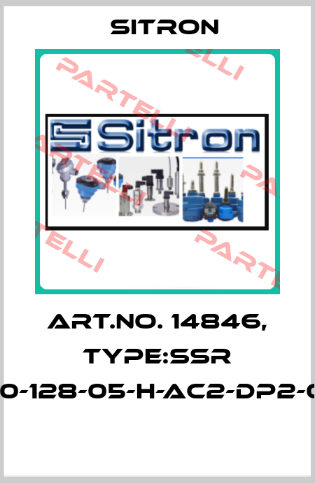 Art.No. 14846, Type:SSR 02-070-128-05-H-AC2-DP2-0.5-J12  Sitron