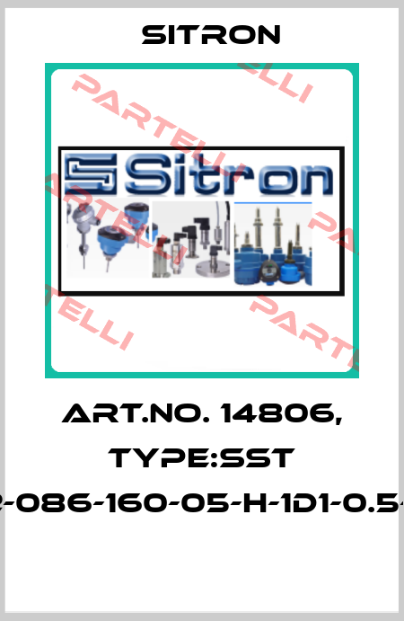 Art.No. 14806, Type:SST 02-086-160-05-H-1D1-0.5-J5  Sitron
