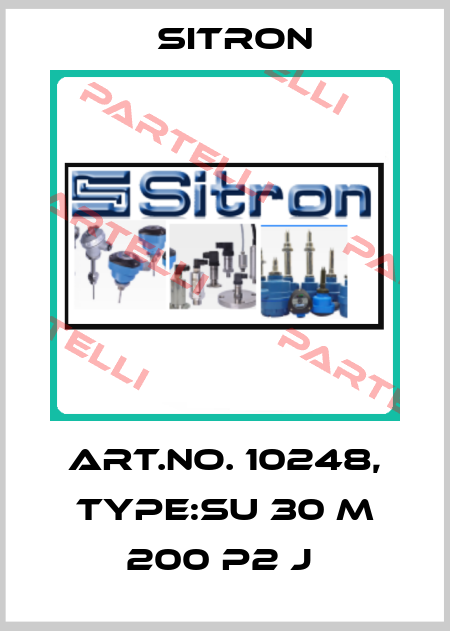 Art.No. 10248, Type:SU 30 M 200 P2 J  Sitron