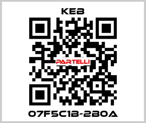 07F5C1B-2B0A KEB