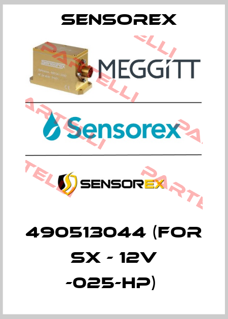 490513044 (FOR SX - 12V -025-HP)  Sensorex