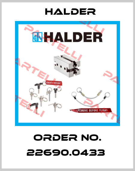 Order No. 22690.0433  Halder