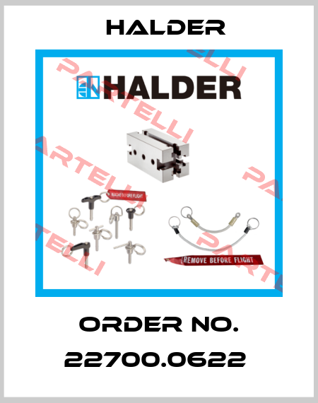 Order No. 22700.0622  Halder