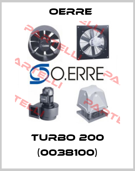 Turbo 200 (0038100) OERRE