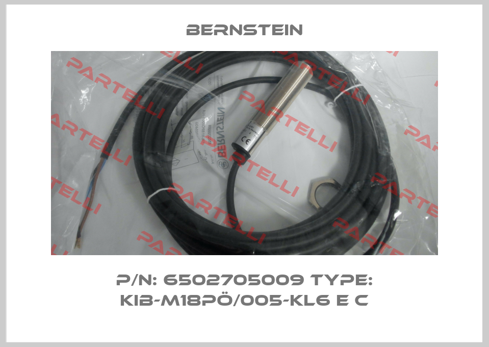 P/N: 6502705009 Type: KIB-M18PÖ/005-KL6 E C Bernstein