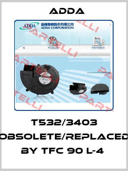  T532/3403 obsolete/replaced by TFC 90 L-4  Adda