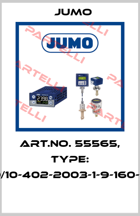 Art.No. 55565, Type: 902020/10-402-2003-1-9-160-104/000  Jumo