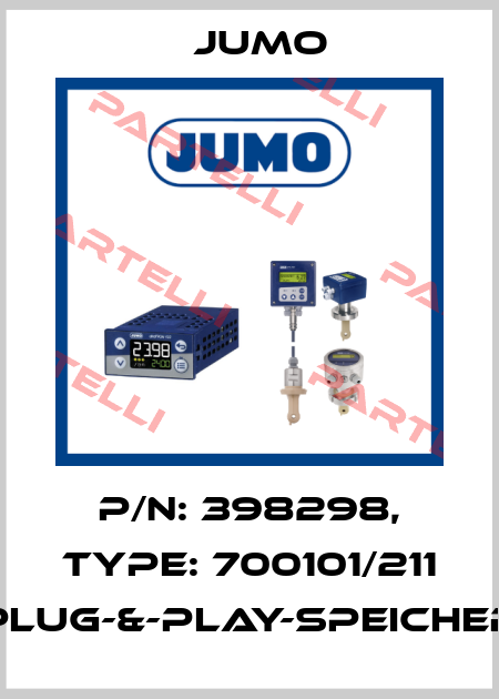 p/n: 398298, Type: 700101/211 (Plug-&-Play-Speicher) Jumo