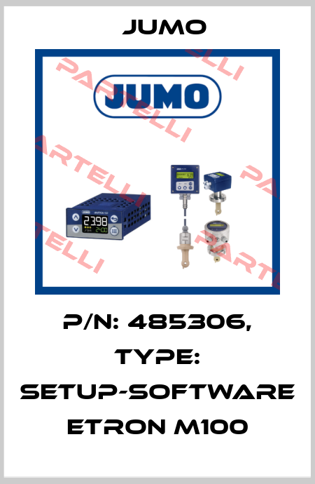 p/n: 485306, Type: Setup-Software eTRON M100 Jumo