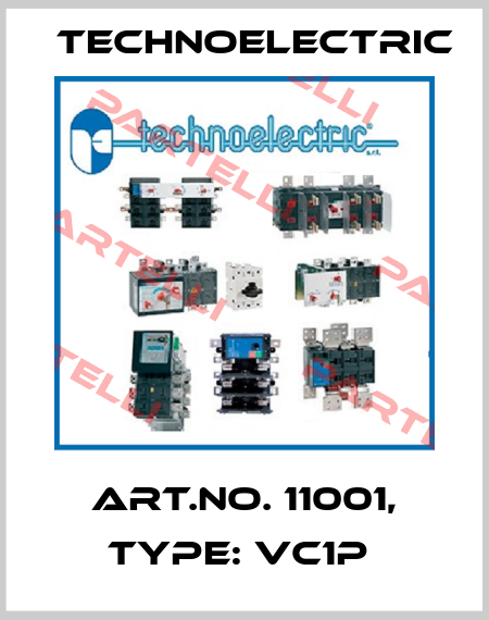 Art.No. 11001, Type: VC1P  Technoelectric