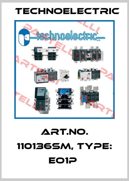 Art.No. 110136SM, Type: EO1P  Technoelectric