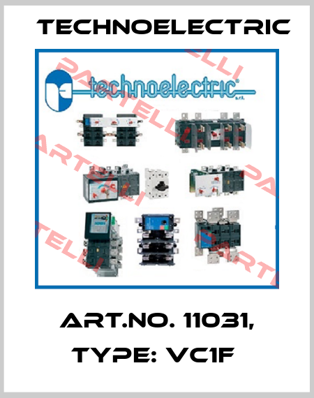 Art.No. 11031, Type: VC1F  Technoelectric