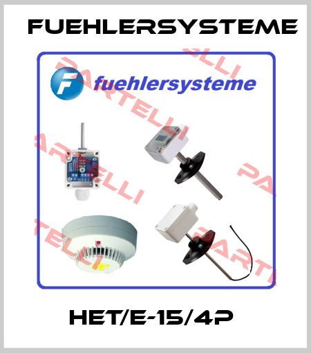 HET/E-15/4P  FuehlerSysteme