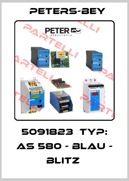 5091823  TYP: AS 580 - BLAU - BLITZ  Peters-Bey