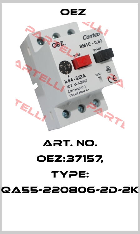 Art. No. OEZ:37157, Type: QA55-220806-2D-2K  OEZ