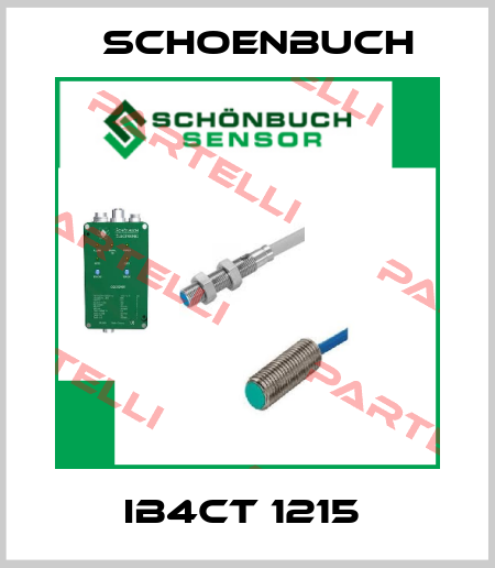 IB4CT 1215  Schoenbuch