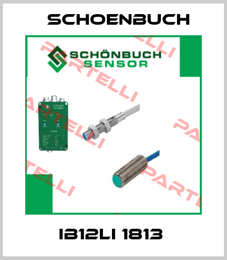 IB12LI 1813  Schoenbuch