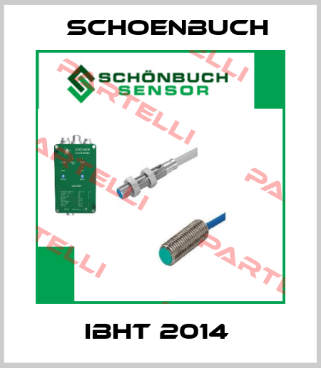 IBHT 2014  Schoenbuch