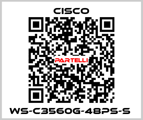 WS-C3560G-48PS-S  Cisco