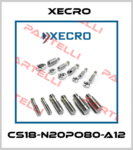 CS18-N20PO80-A12 Xecro