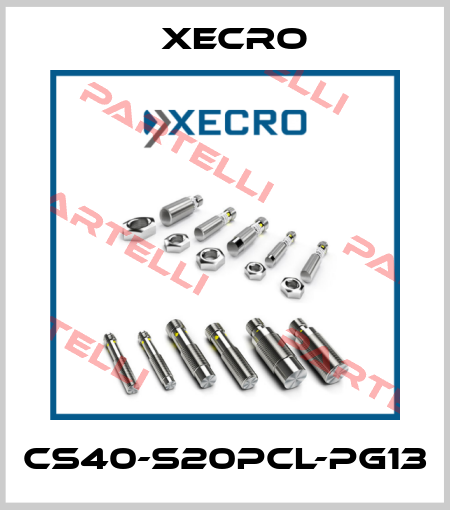 CS40-S20PCL-PG13 Xecro