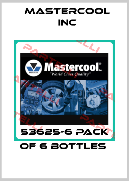 53625-6 PACK OF 6 BOTTLES  Mastercool Inc