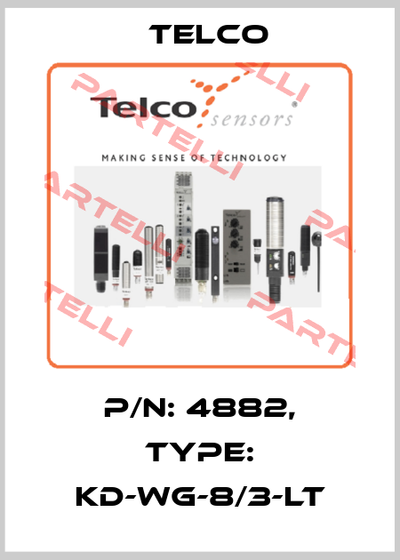 p/n: 4882, Type: KD-WG-8/3-LT Telco