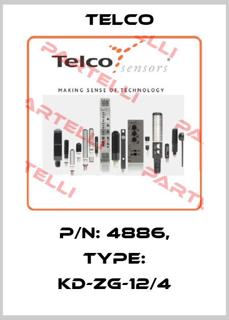 p/n: 4886, Type: KD-ZG-12/4 Telco