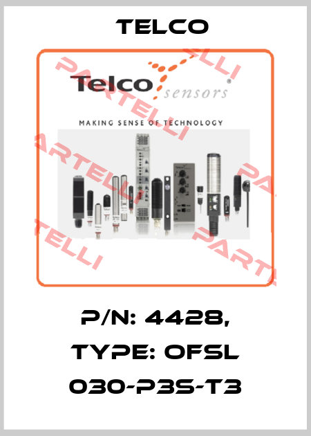 p/n: 4428, Type: OFSL 030-P3S-T3 Telco