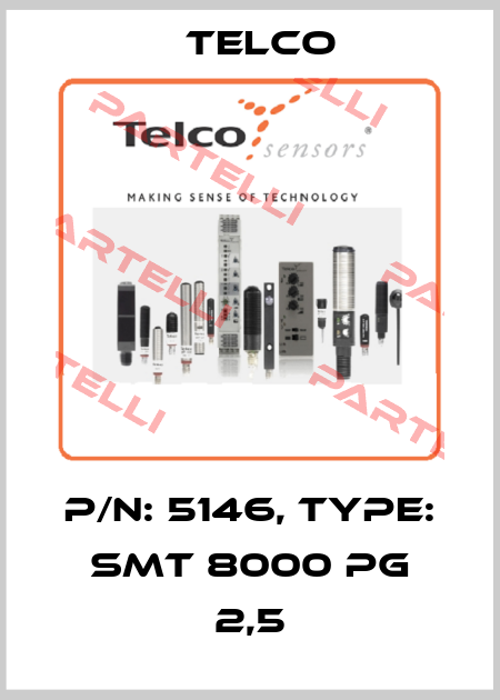 p/n: 5146, Type: SMT 8000 PG 2,5 Telco