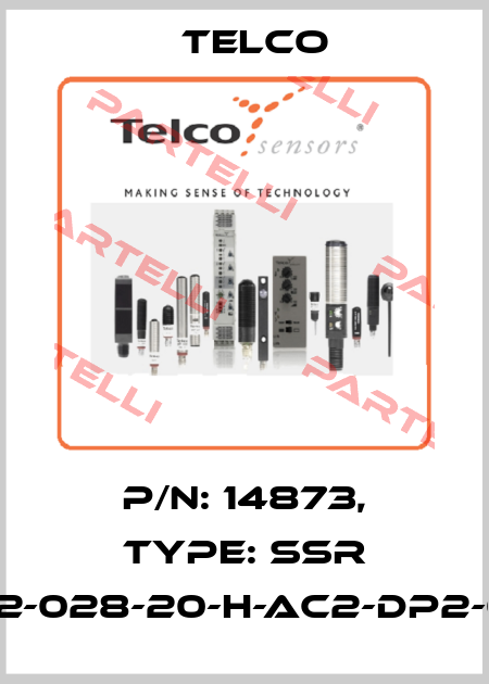 p/n: 14873, Type: SSR 02-062-028-20-H-AC2-DP2-0.5-J12 Telco