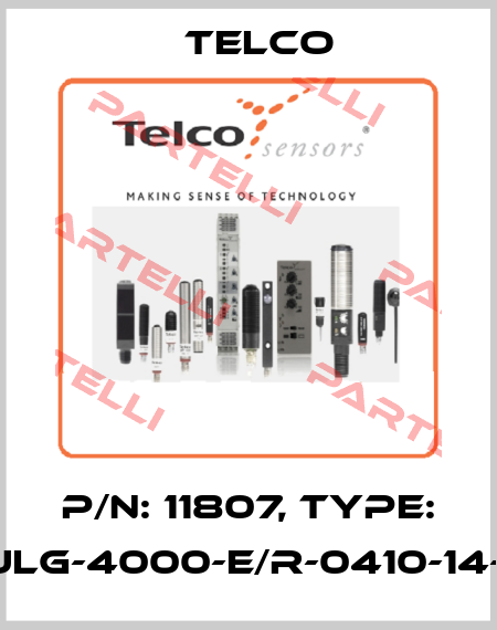 p/n: 11807, Type: SULG-4000-E/R-0410-14-01 Telco