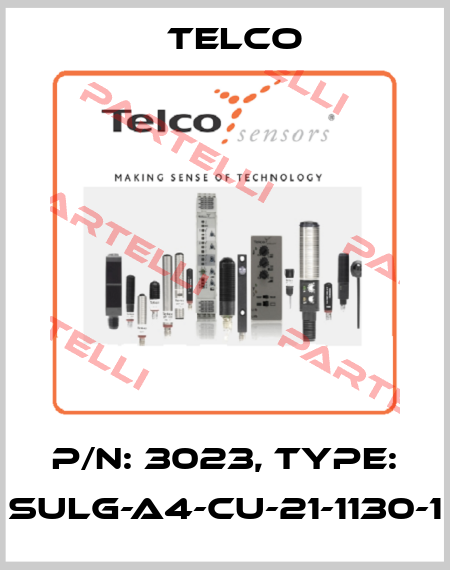 P/N: 3023, Type: SULG-A4-CU-21-1130-1 Telco