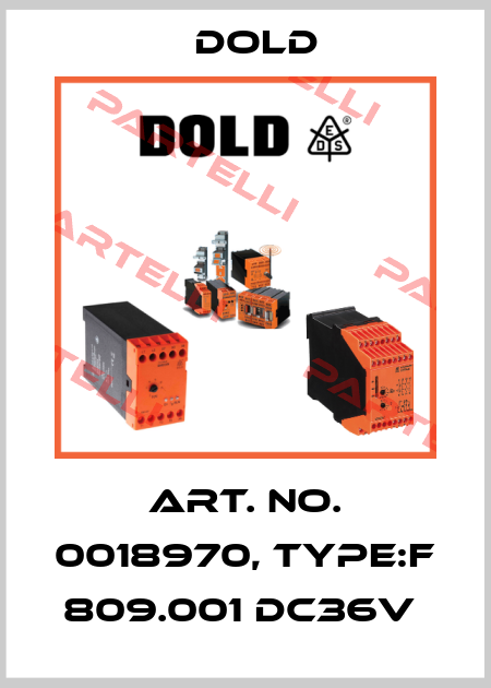 Art. No. 0018970, Type:F  809.001 DC36V  Dold