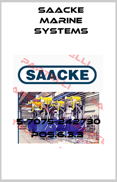 5-7075-242730 POS.6.3.3  Saacke Marine Systems