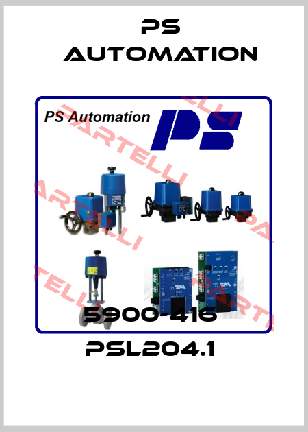 5900-416  PSL204.1  Ps Automation