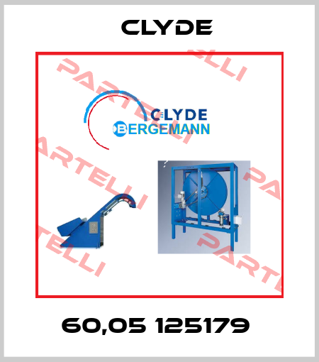 60,05 125179  Clyde Bergemann