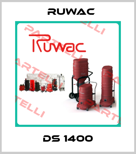 DS 1400 Ruwac