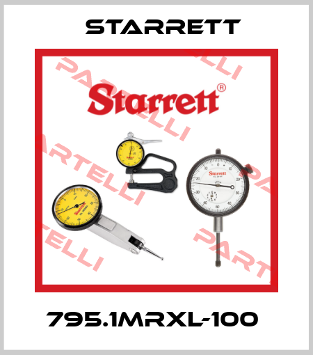 795.1MRXL-100  Starrett