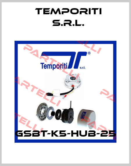 GSBT-K5-HUB-25 TEMPORITI Electromagnetic disc brakes