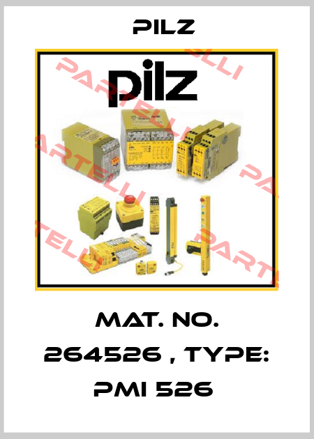 Mat. No. 264526 , Type: PMI 526  Pilz