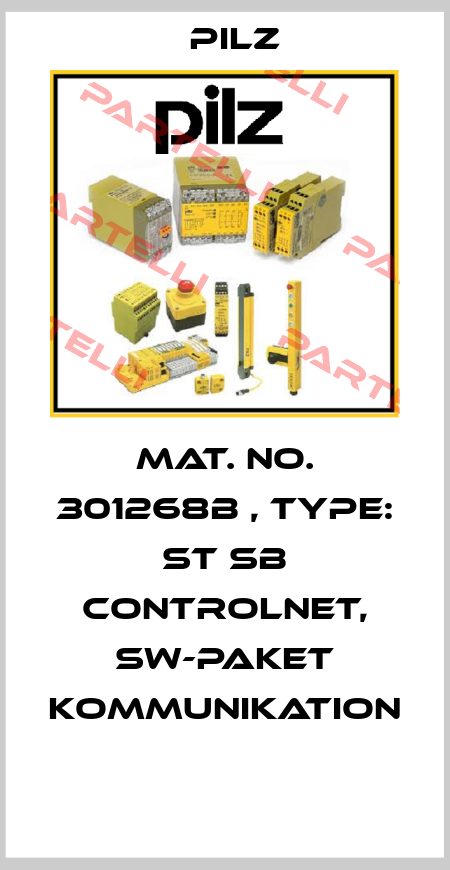 Mat. No. 301268B , Type: ST SB ControlNET, SW-Paket Kommunikation  Pilz